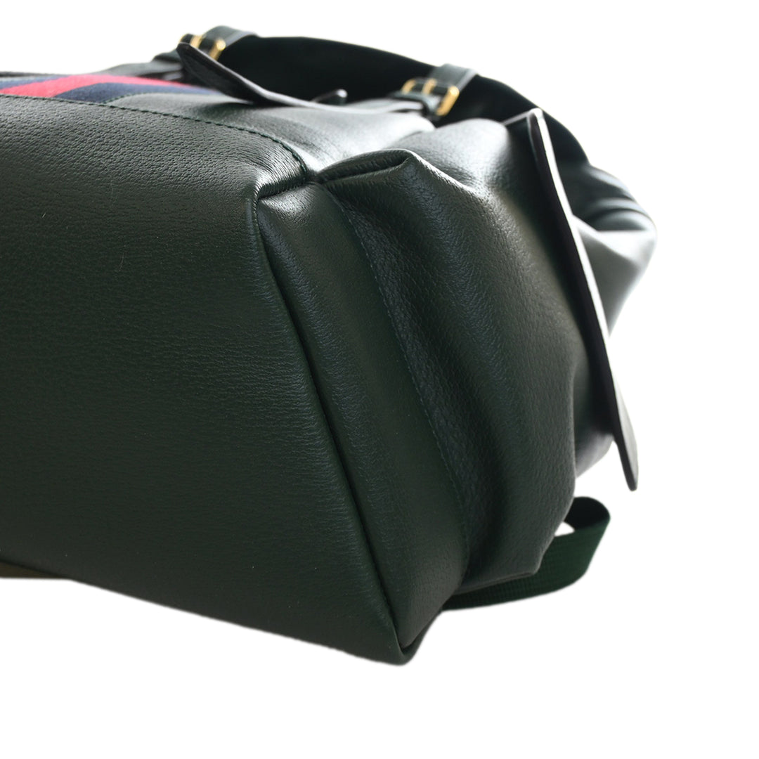 Gucci Large Cuir de veau Web Ophidia Sac à dos