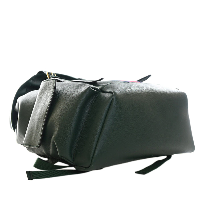 Gucci Large Cuir de veau Web Ophidia Sac à dos