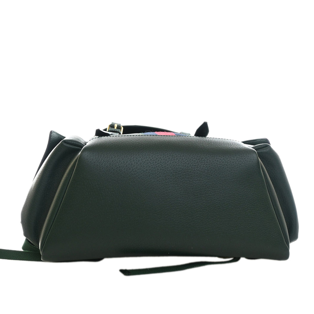 Gucci Large Cuir de veau Web Ophidia Sac à dos