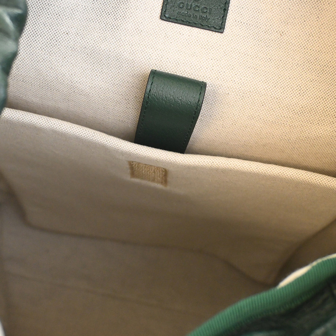 Gucci Large Cuir de veau Web Ophidia Sac à dos