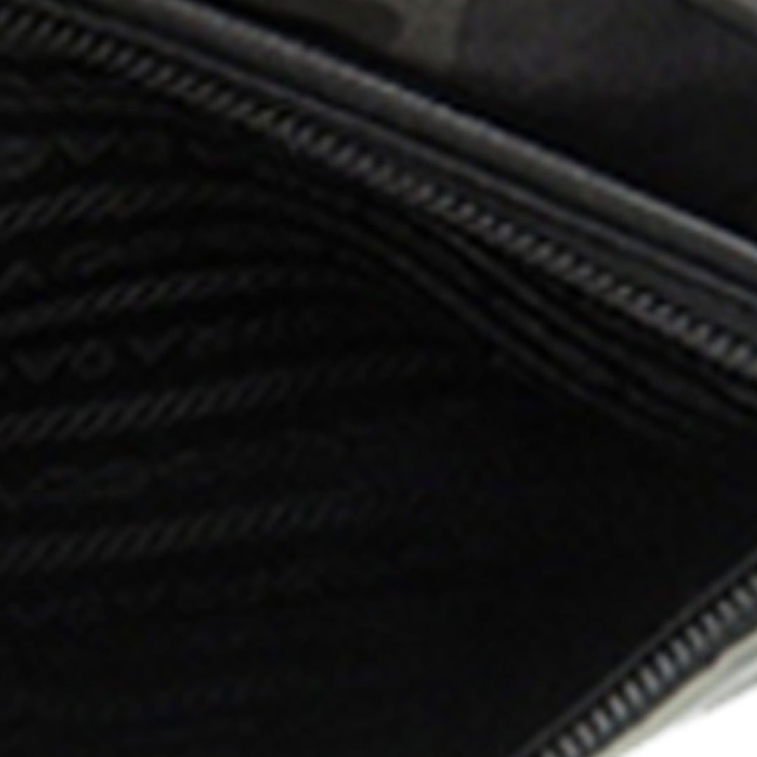 Prada Saffiano à finitions Tessuto Camouflage Double Buckle Messenger Sac