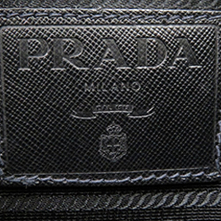 Prada Saffiano à finitions Tessuto Camouflage Double Buckle Messenger Sac