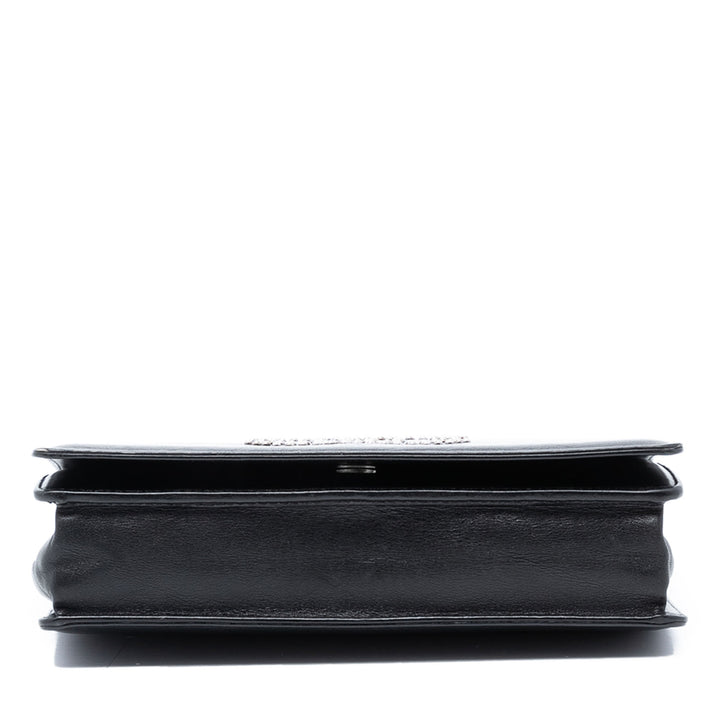 Chanel clouté Cuir d’agneau CC Wallet on Chain