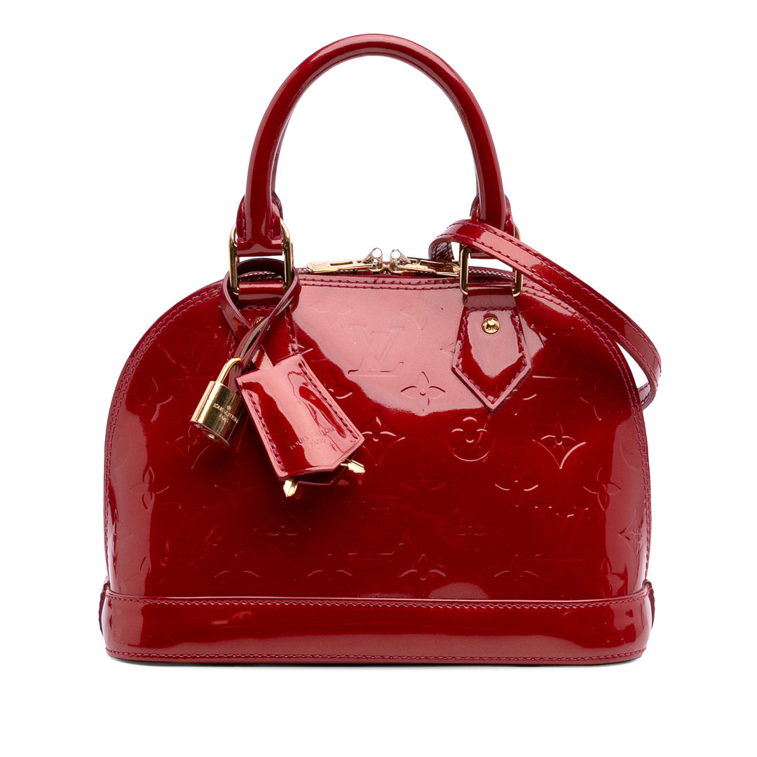 Monogram Vernis Alma BB Red - Gaby Paris
