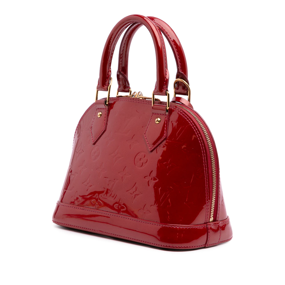Monogram Vernis Alma BB Red - Gaby Paris