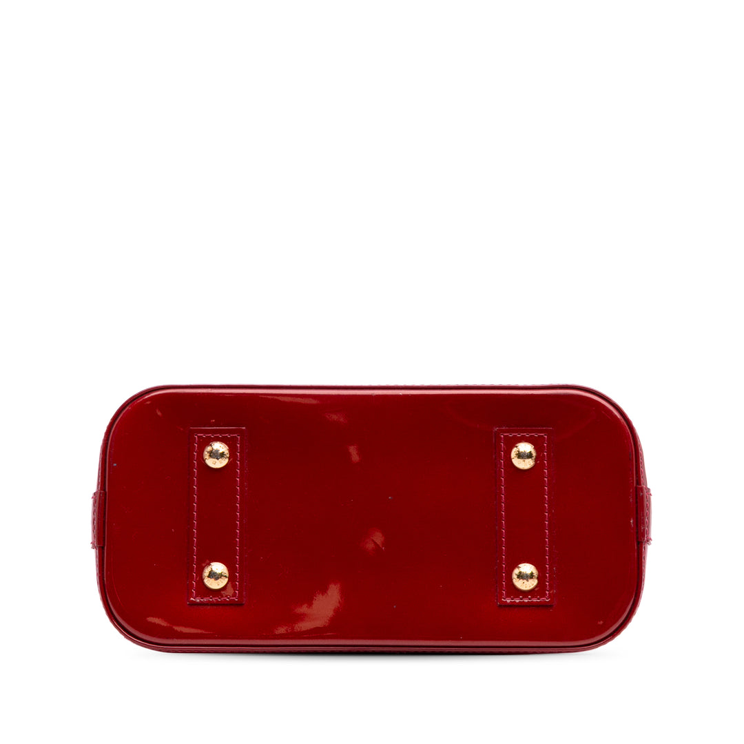 Monogram Vernis Alma BB Red - Gaby Paris