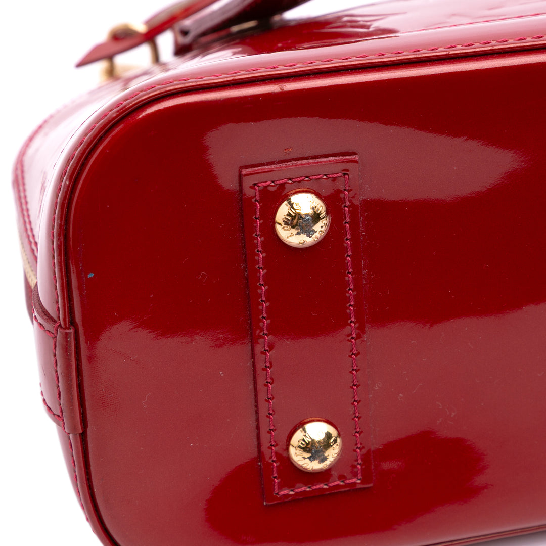 Monogram Vernis Alma BB Red - Gaby Paris