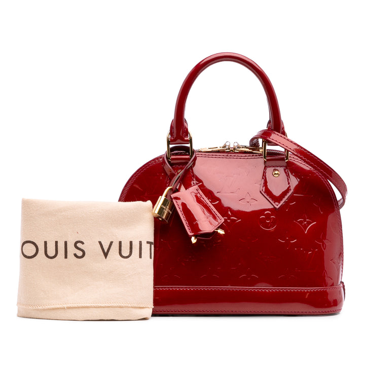 Monogram Vernis Alma BB Red - Gaby Paris