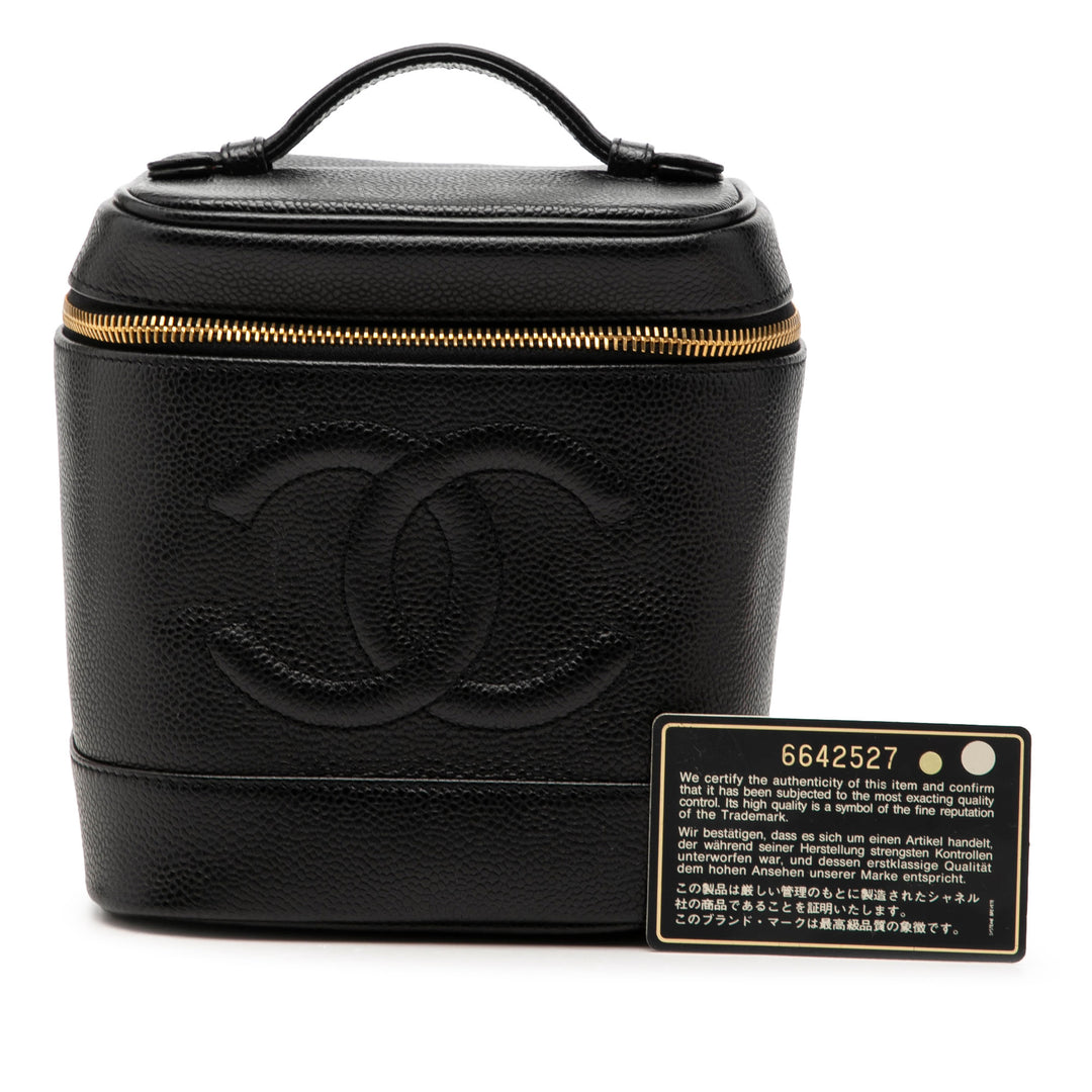 Chanel CC Caviar Vanity