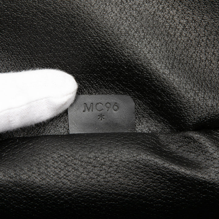 Celine Macadam Coated Toile Double Zip Vanity