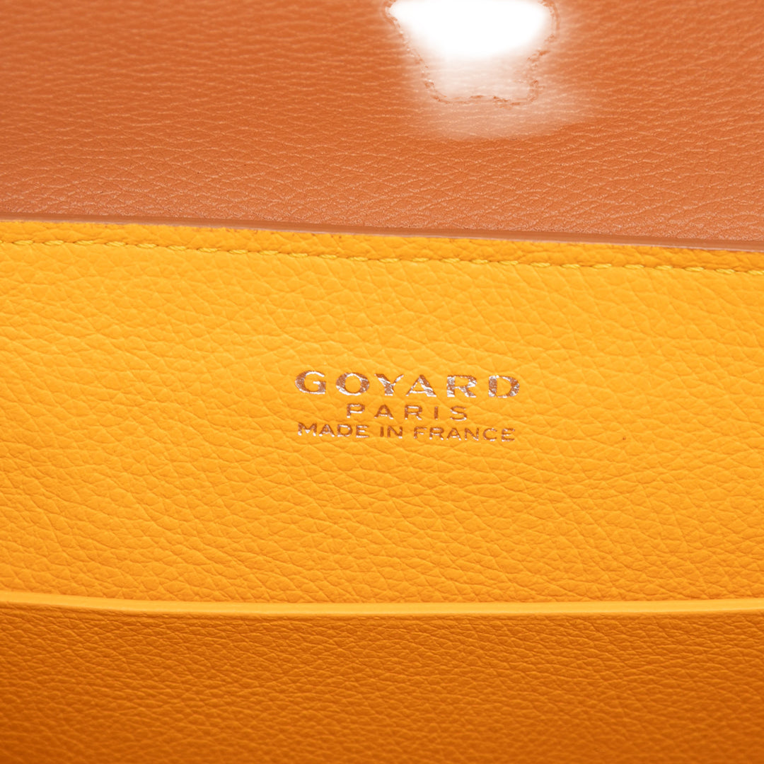 Goyard Saigon Souple Mini Goyardine Marron – vue 5 – GABY PARIS