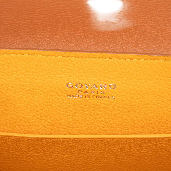 Goyard Saigon Souple Mini Goyardine Marron – vue 5 – GABY PARIS