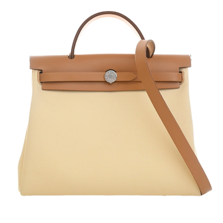 Hermès Herbag Zippé 31 Tissu