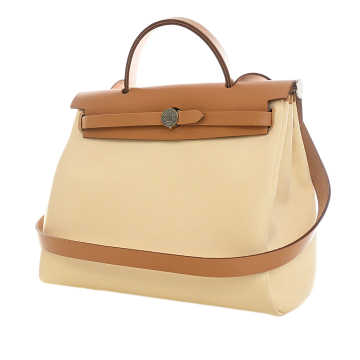 Hermès Herbag Zippé 31 Tissu