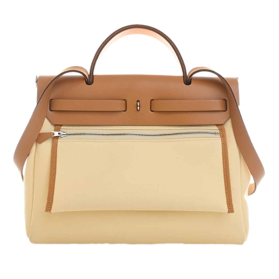 Hermès Herbag Zippé 31 Tissu