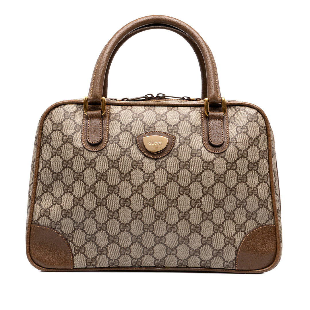 Gucci Sac GG Supreme Beige – vue principale – GABY PARIS