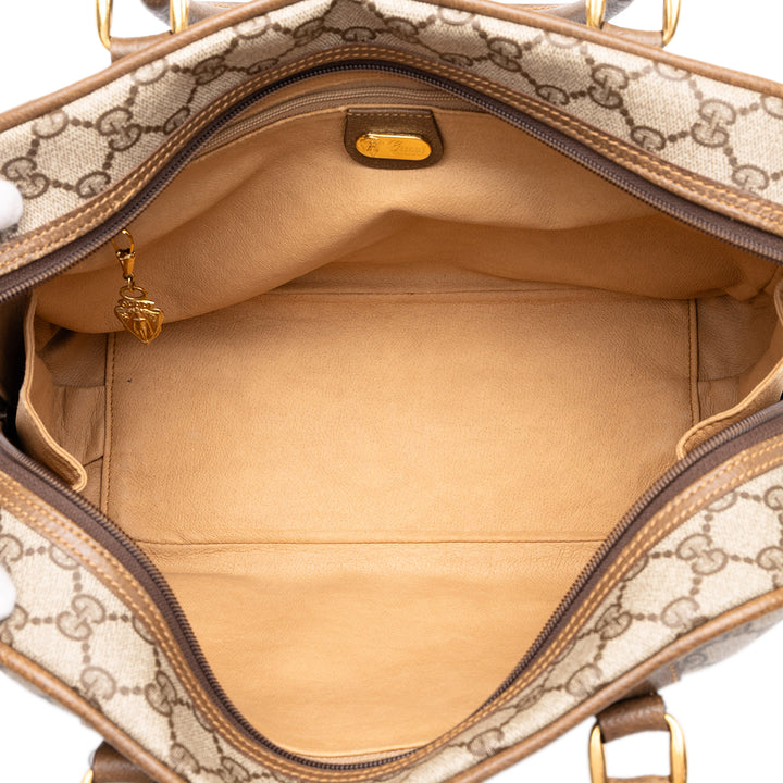 Gucci Sac GG Supreme Beige – vue 4 – GABY PARIS