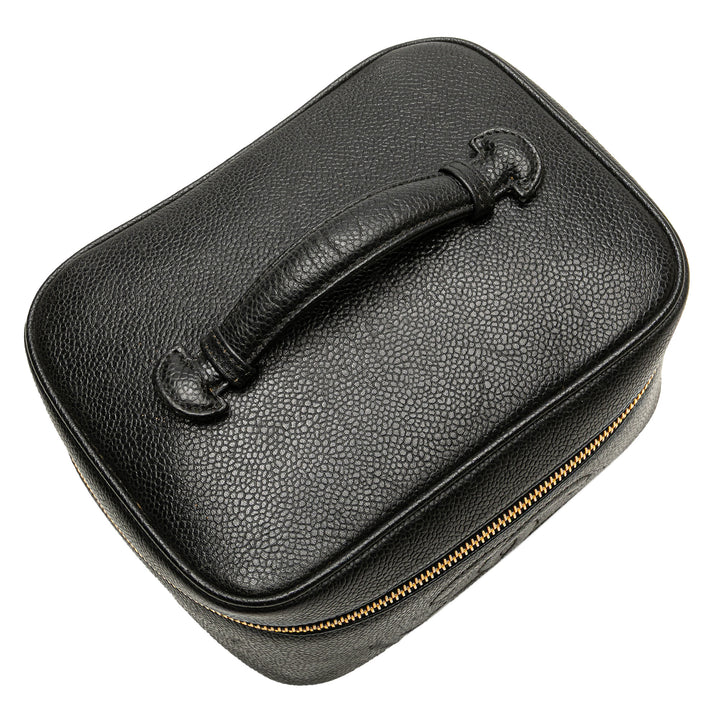 Chanel CC Caviar Vanity Case Noir – GABY PARIS Authentique