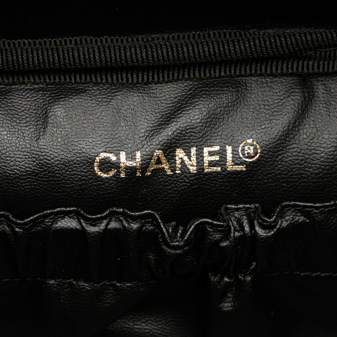 Chanel CC Caviar Vanity Case Noir – GABY PARIS Authentique