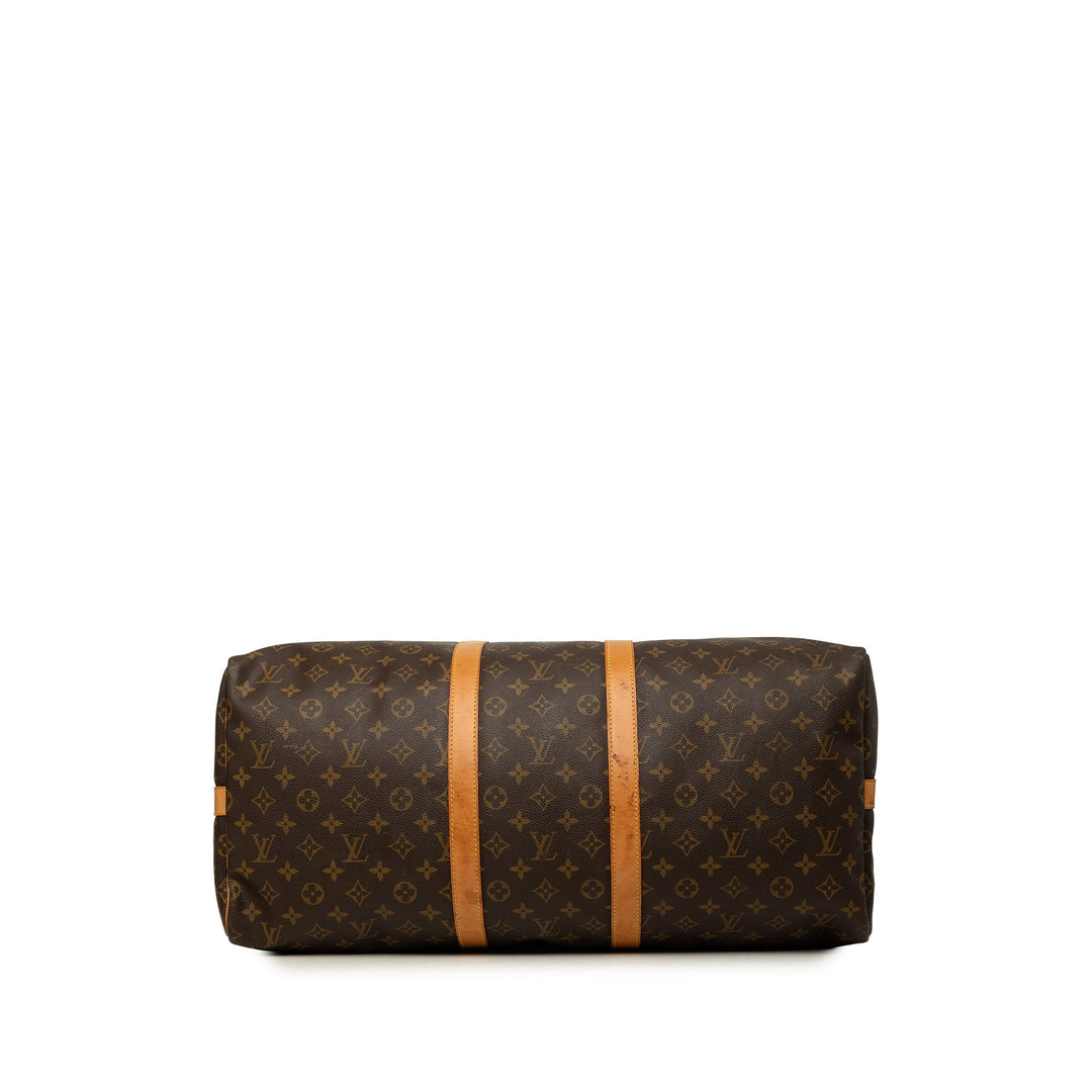 Keepall Bandouliere 55 Monogram Marron