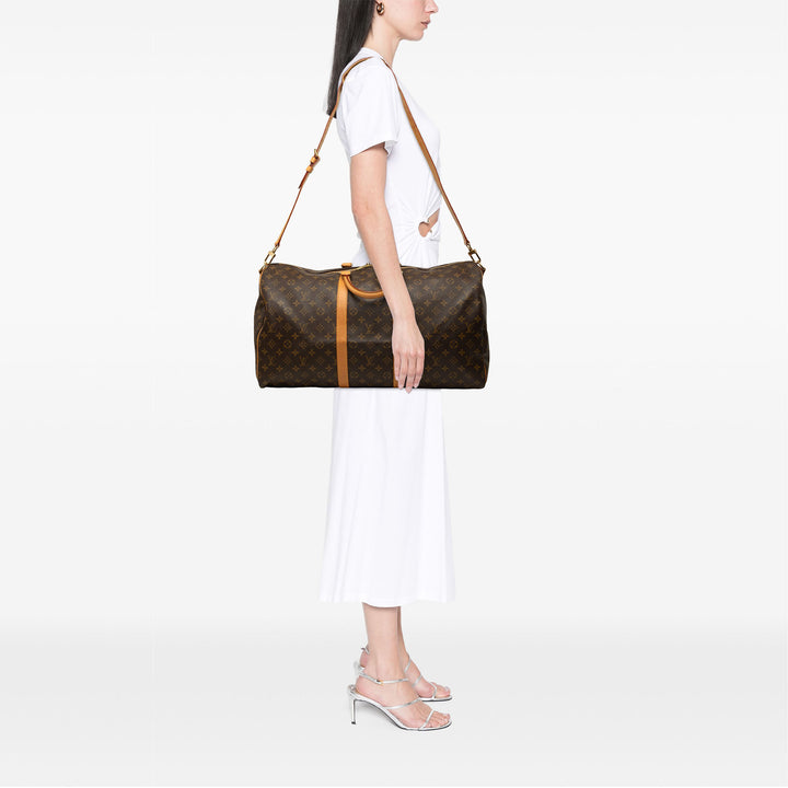 Keepall Bandouliere 55 Monogram Marron