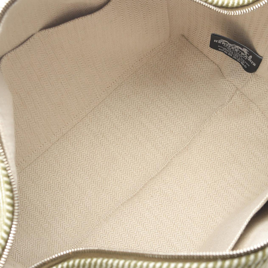 Large Wool Bride A Brac H Natte Case Green - Gaby Paris