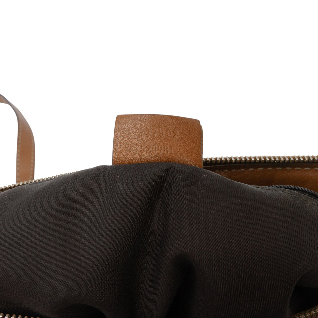 Gucci Diamante Toile Sukey Sac