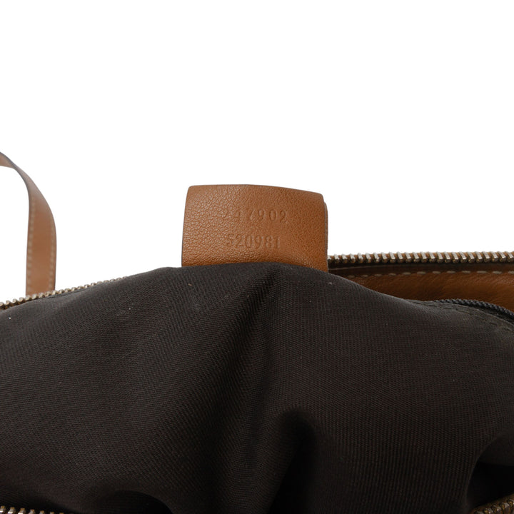 Gucci Diamante Toile Sukey Sac