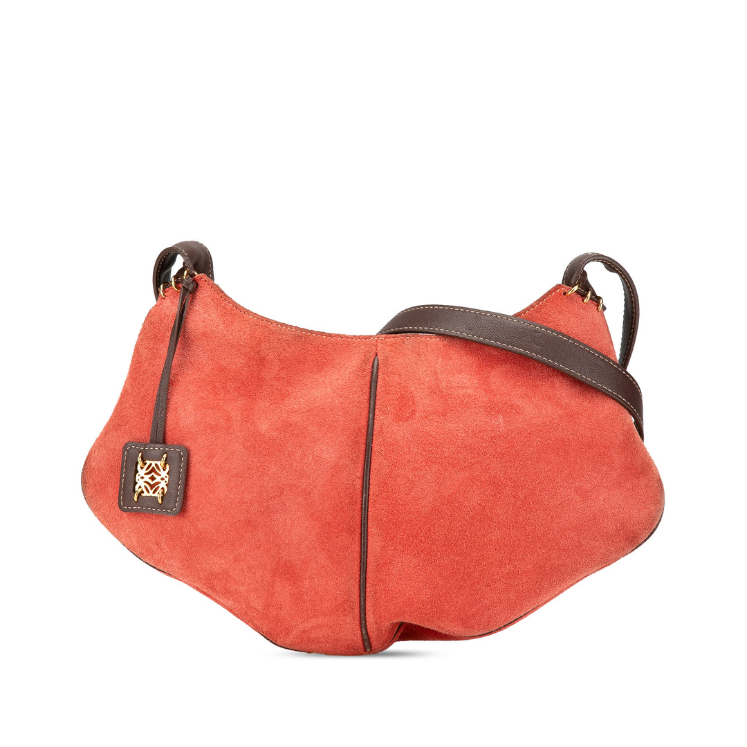 Suede Crossbody Red - Gaby Paris