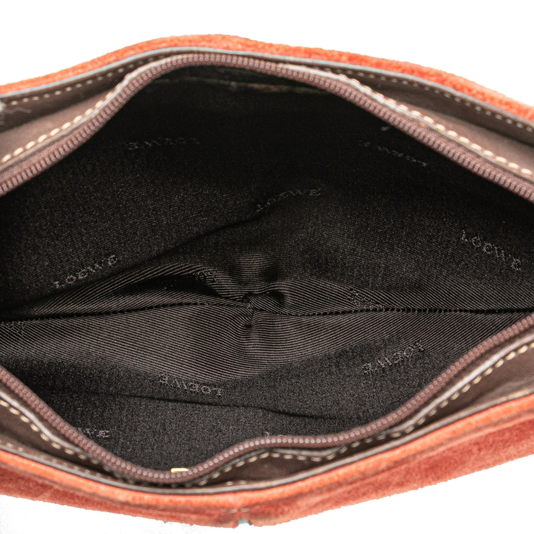 Suede Crossbody Red - Gaby Paris