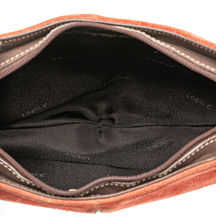 Suede Crossbody Red - Gaby Paris
