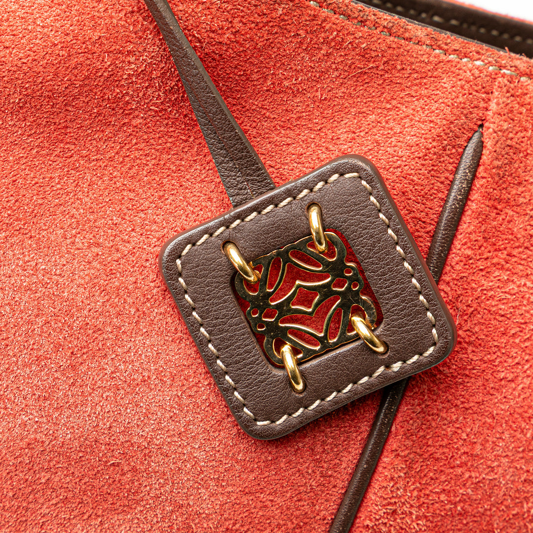Suede Crossbody Red - Gaby Paris