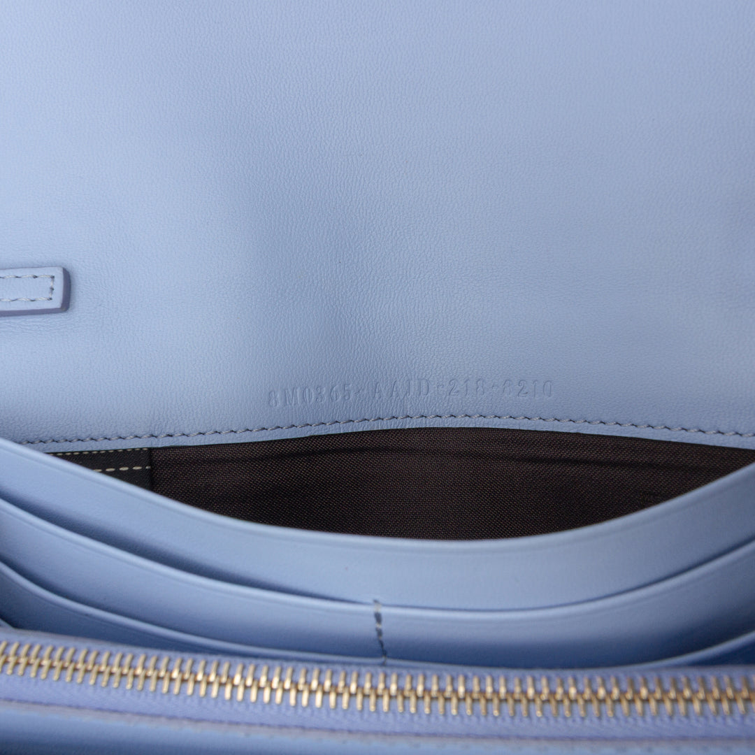 Fendi Zucca embossé Cuir Wallet on Chain – GABY PARIS Authentique