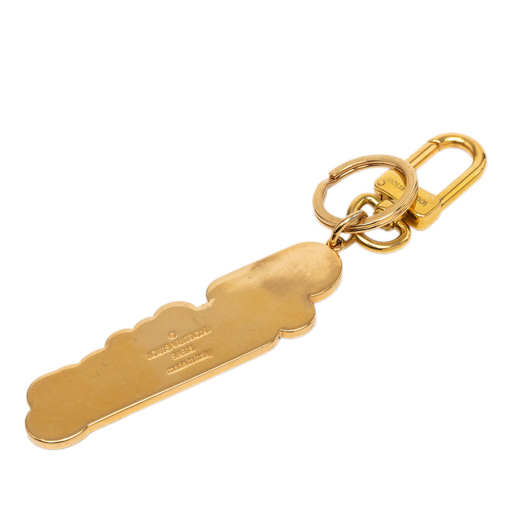 Louis Vuitton plaqué Émail Logo New Wave Bijou de sac et Key Holder