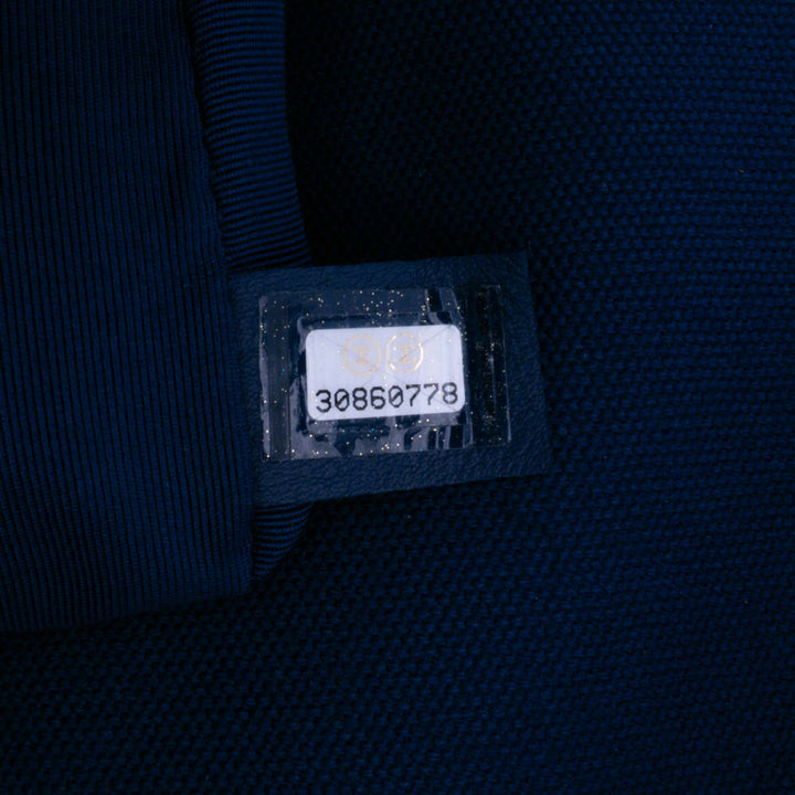 Chanel Medium Toile and Cotton 19 Flap Bleu