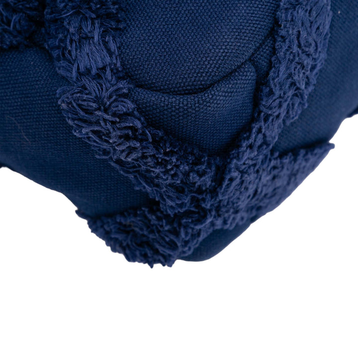 Chanel Medium Toile and Cotton 19 Flap Bleu