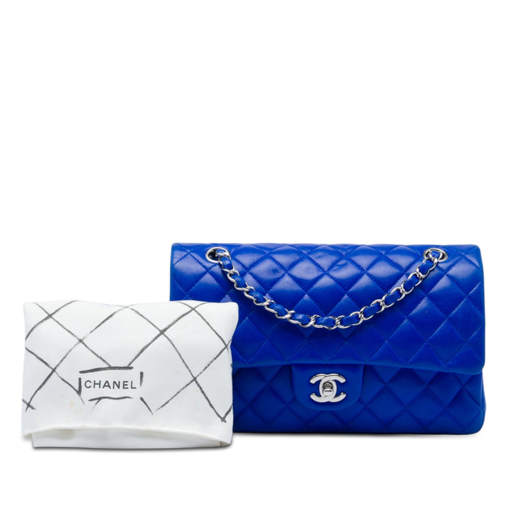 Chanel Medium Classic Cuir d’agneau Double rabat