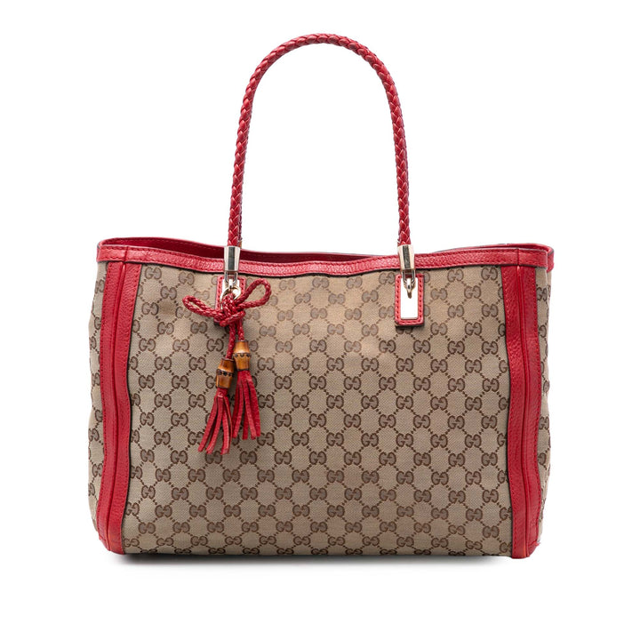 Gucci Medium GG Toile Bella Cabas