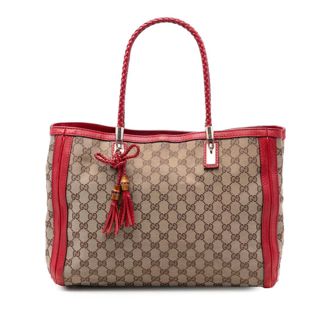 Gucci GG Toile Bella Cabas
