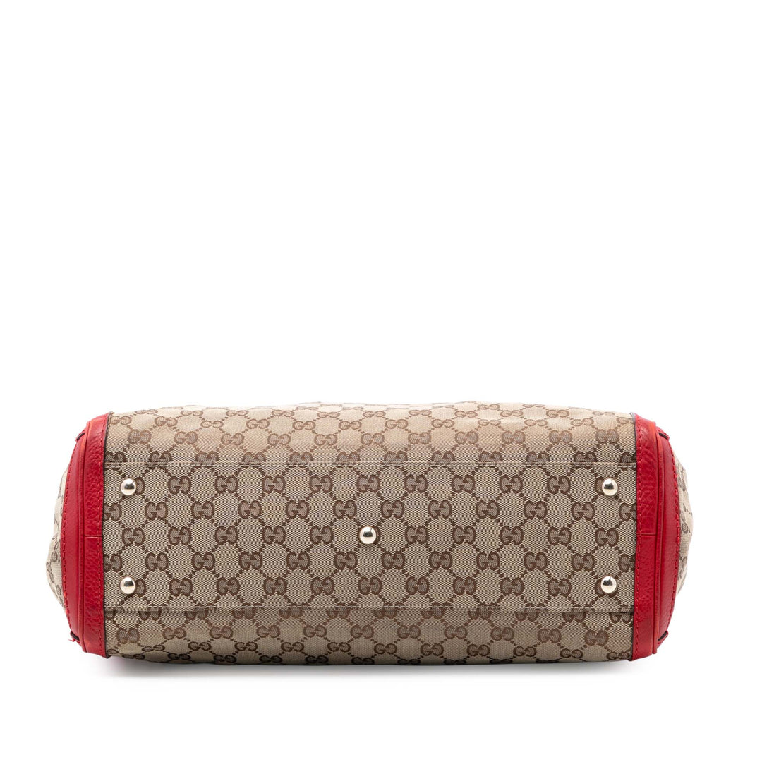 Gucci Medium GG Toile Bella Cabas