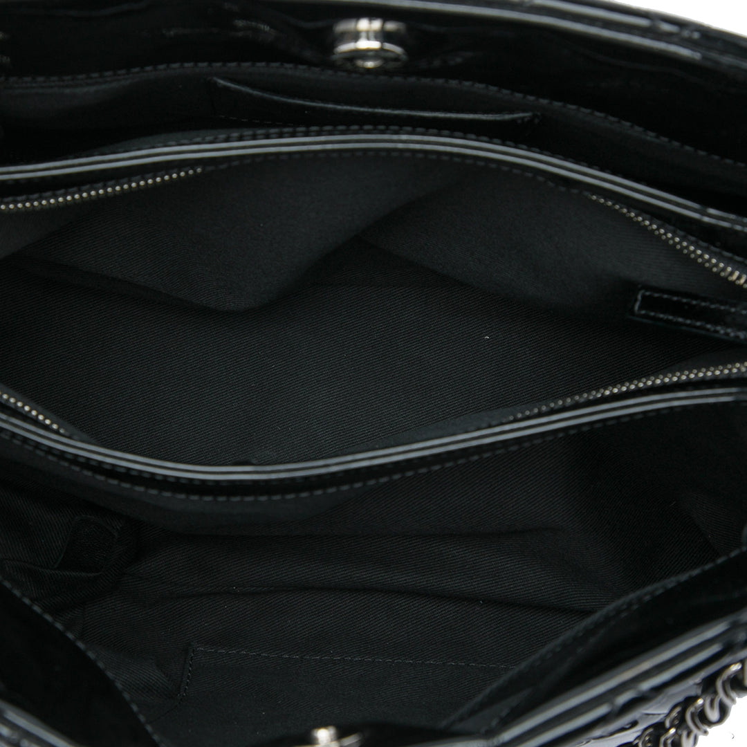 Chanel Sac porté épaule Matelassé Just Mademoiselle bowling Grand Noir – vue 4 – GABY PARIS