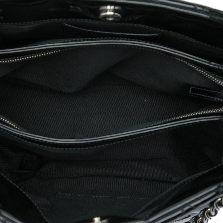 Chanel Sac porté épaule Matelassé Just Mademoiselle bowling Grand Noir – vue 4 – GABY PARIS