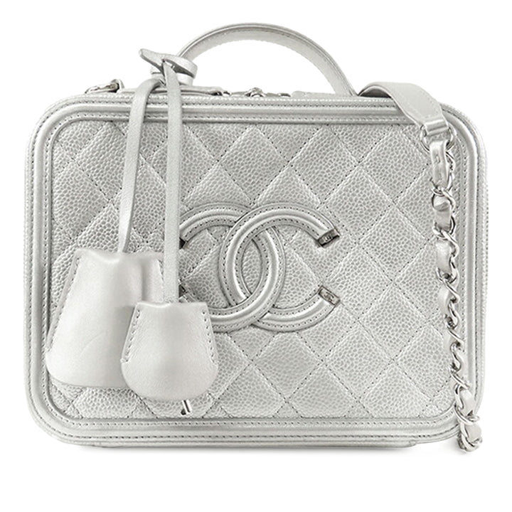 Chanel Medium Caviar CC Filigree Vanity