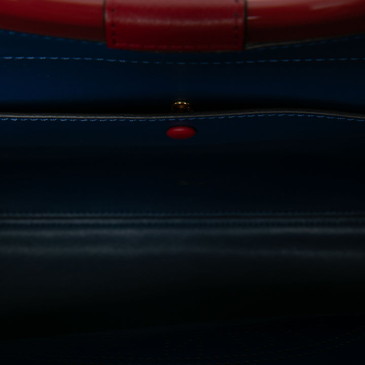 Fendi perforé Runaway Cabas Moyen Rouge – vue 4 – GABY PARIS