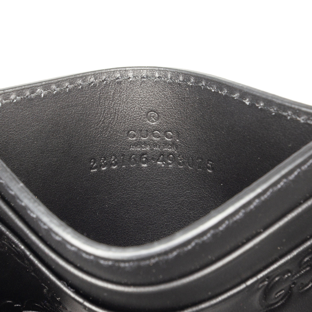 Gucci Guccissima Card Holder