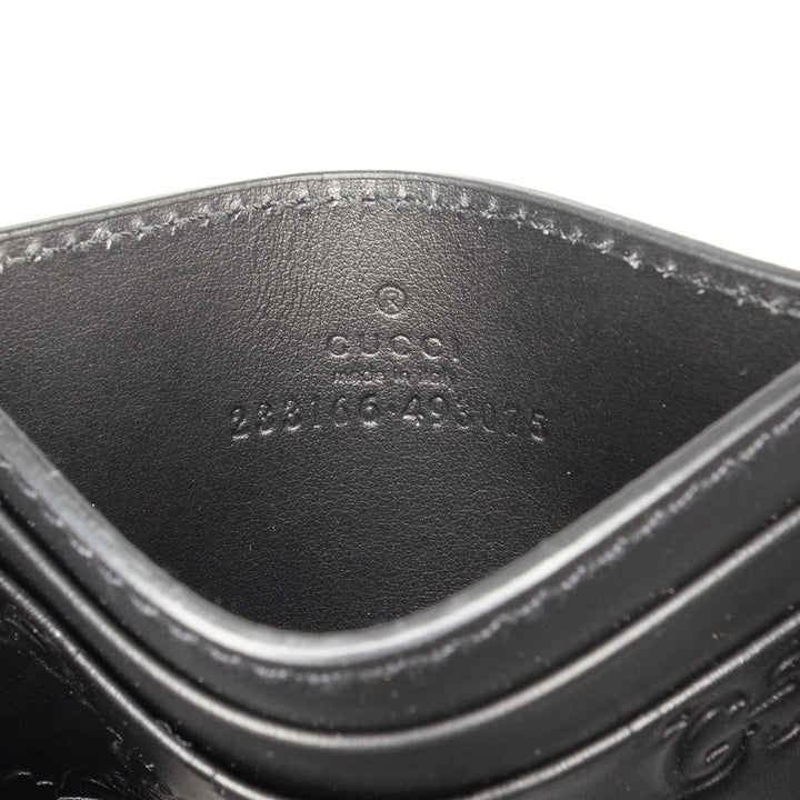 Gucci Guccissima Card Holder