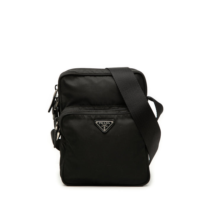 Prada Tessuto Zip Top Sac porté croisé