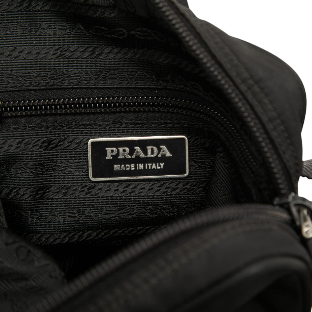 Prada Tessuto Zip Top Sac porté croisé
