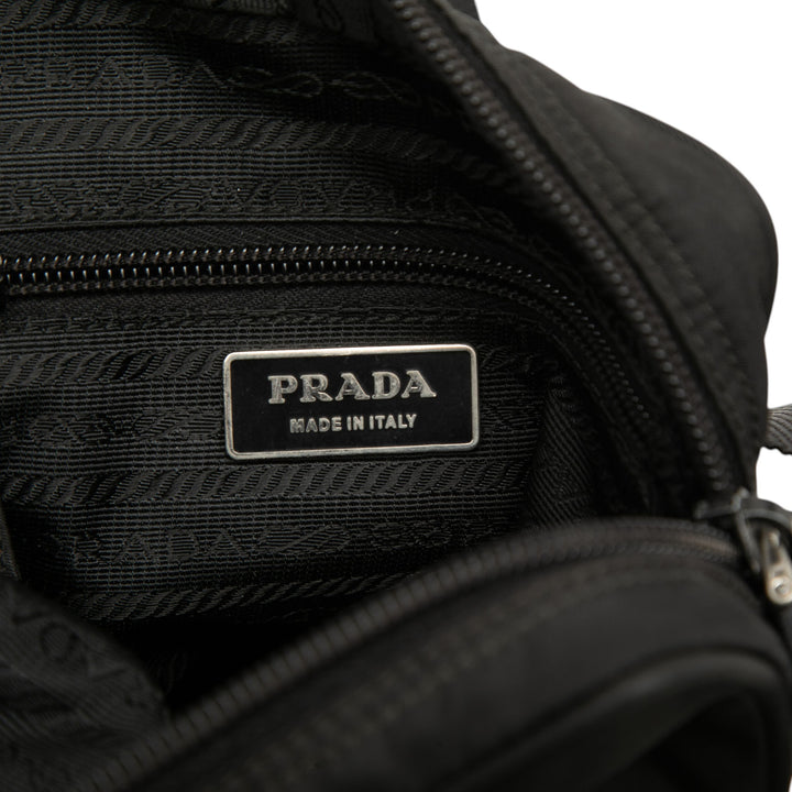 Prada Tessuto Zip Top Sac porté croisé