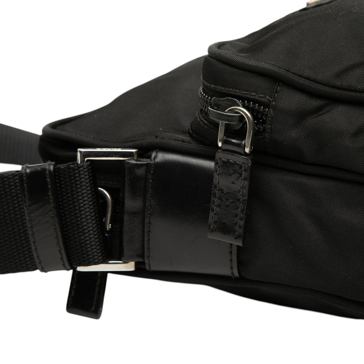 Prada Tessuto Zip Top Sac porté croisé